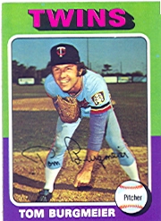 1975 Topps Mini Baseball Cards      478     Tom Burgmeier